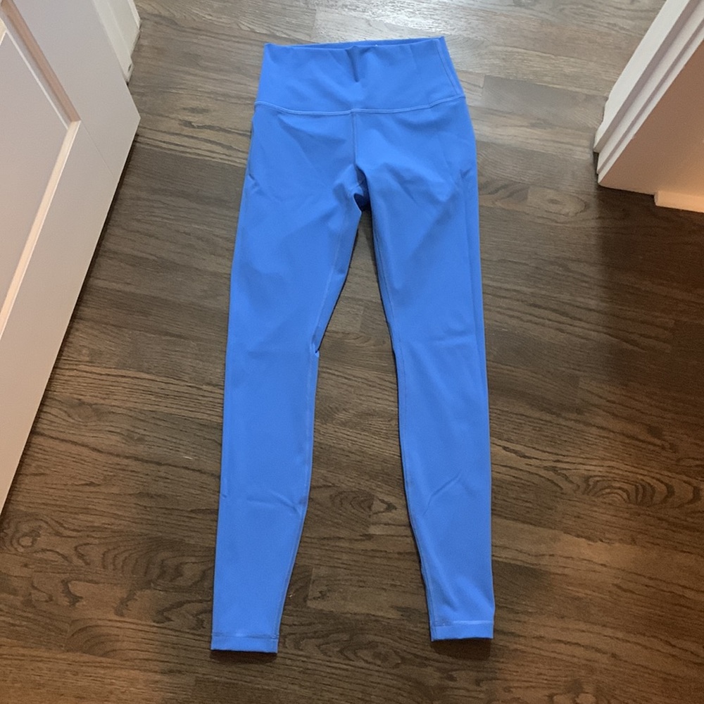 Lululemon Wunder Under High-Rise Leggings 28", Full-On Luxtreme, Blue Nile